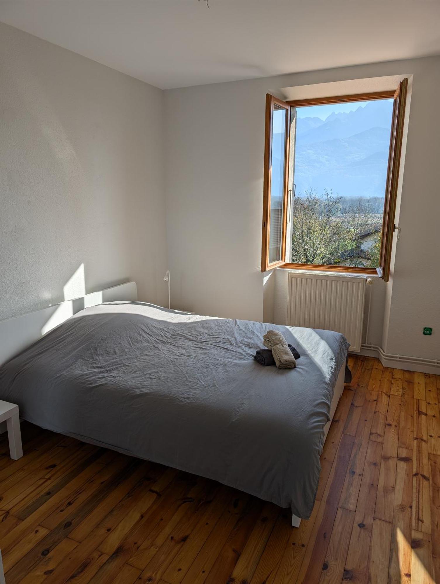 Appart 65M2 Avec 2 Chambres Dans Ferme Renovee - Parking Gratuit - Grande Vue Montagnes Montbonnot-Saint-Martin Exterior foto